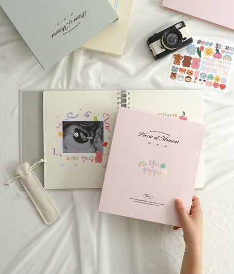 Piece of Moment Self-Adhesive Photo Album [6colors] | Sticky Photo Album