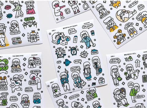 Adult by Chance Drawing Sticker Pack