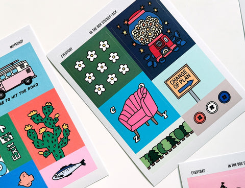In the Box Sticker Pack [Everyday]