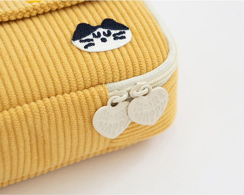 Brunch Brother Mogry Corduroy Pencil Case [6colors] | Pen Pouch