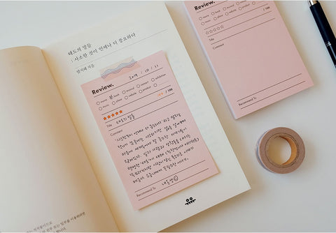 O LD! Happier Memo Pad [12types] | Daily Notepad