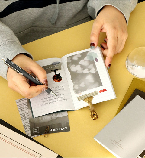 Haze Pocket Line Notebook [4colors] | Ruled Notebook