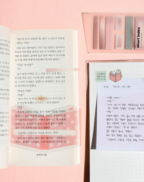 Sentence Collection Transparent Bookmark Set [3types]