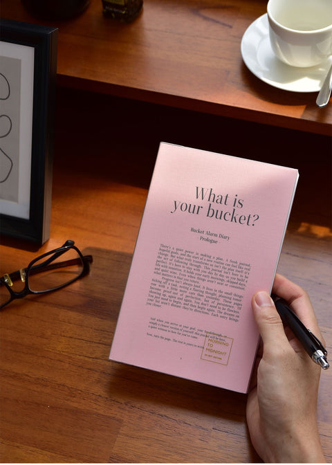 Bucket Alarm Diary [4colors] | Daily Checklist | Bucket List