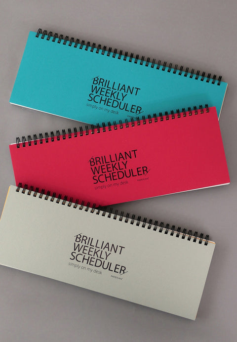 Brilliant Weekly Scheduler [3colors] | Weekly Planner