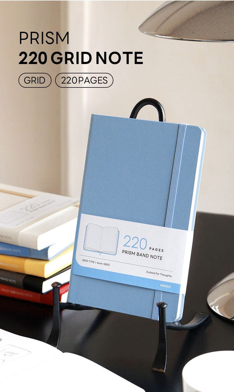 PRISM 220 Grid Band Notebook A5 [6colors]