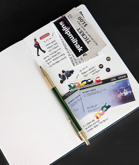 PRISM 220 Grid Band Notebook A5 [6colors]