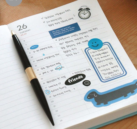 2026 PRISM Daily Diary B6 [5colors] | Daily Planner 2026