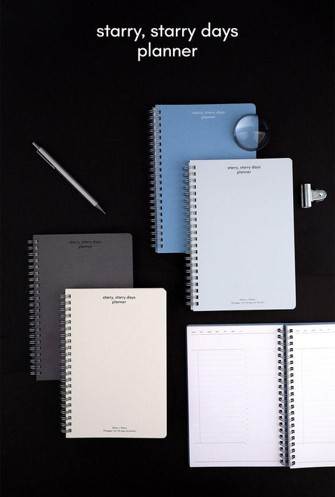 Starry, Starry Days Daily Planner [4colors] | Daily Scheduler