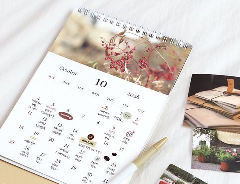 2026 Mind Snap Desk Calendar [2types]