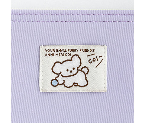 Coi Twill Flat Pencil Pouch [5colors]