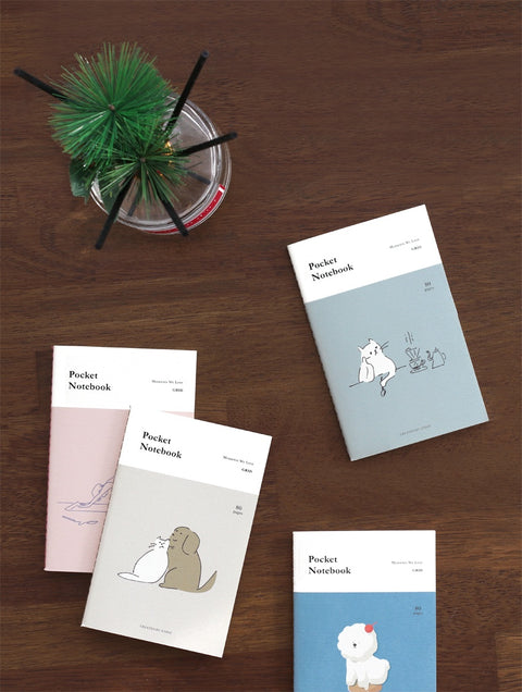 Pocket Notebook v.2 _ Grid [4types] | Squared Notebook