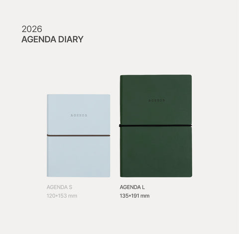 2026 Agenda Weekly Planner L [8colors]