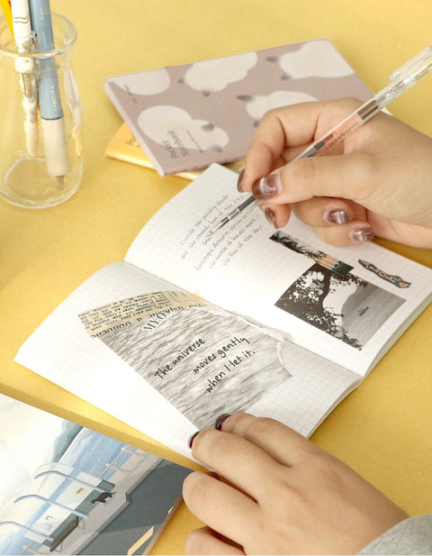 Pocket Notebook v.3 _ Grid [4types] | Squared Notebook