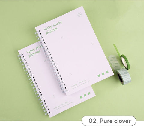 LUCKY Study Planner for 100days ver.2 [4colors]