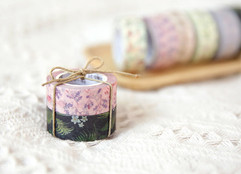 FLOWER Masking Tape [6types]
