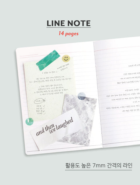 2026 Journal J. Weekly Planner B6 [7colors]