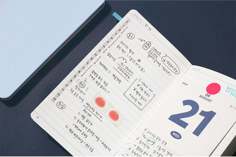 A Piece Of Point Line Notebook [5colors]