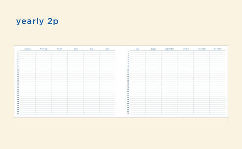 Build Up 365days Daily Planner [5colors] | Daily Time Scheduler