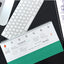 2026 PRISM Horizontal Weekly Desk Scheduler | Desk Calendar