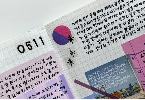 Uncut Deco Seal Sticker [Glitter Shape]