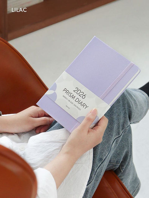 2026 PRISM B6 Weekly Diary [12colors] | Weekly Planner