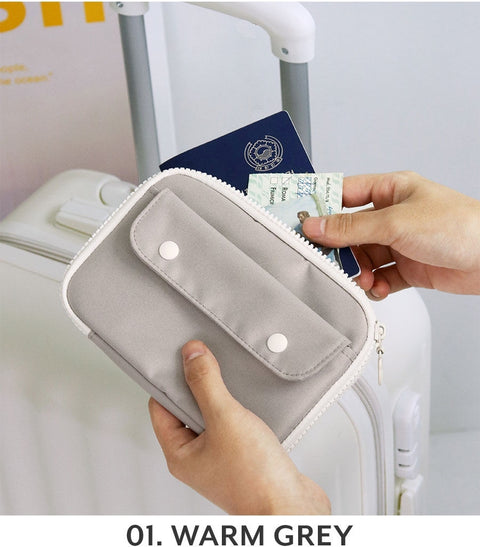 Voyager RFID Blocking Passport Wallet [4colors]