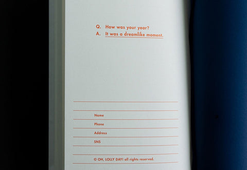 O LD! Happier Diary_White | Daily Planner