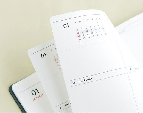 2027 Journal J. Weekly Planner A5 [7colors]