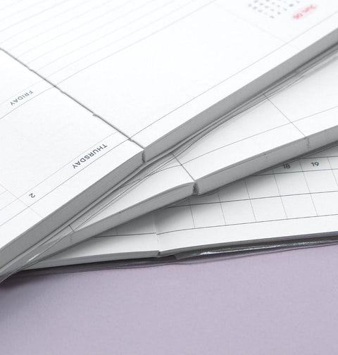 2026 Record On Weekly Planner B6 [4colors]
