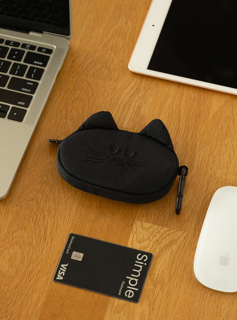 Brunch Brother Black Mogry Card Wallet | Card Case