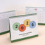 2026 PRISM Desk Calendar (OCT.2025-DEC.2026) | Dated + Undated Planner