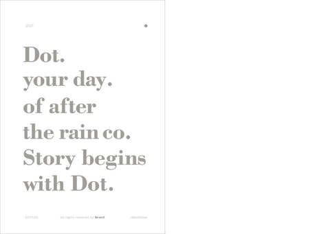 2027 Dot Your Day Diary [5colors] | Weekly Planner