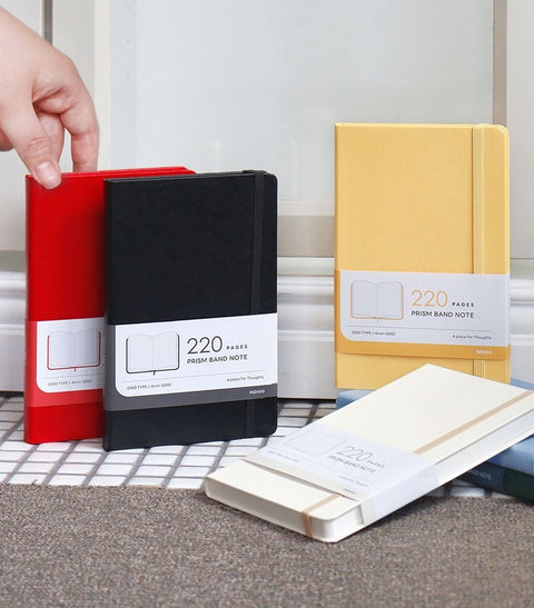 PRISM 220 Grid Band Notebook A5 [6colors]