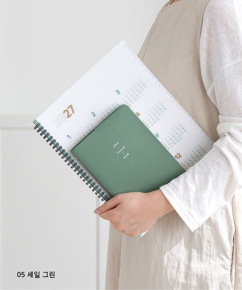 2027 Weekly Planner Medium [8colors] | Notable Memory Medium Weekly Diary