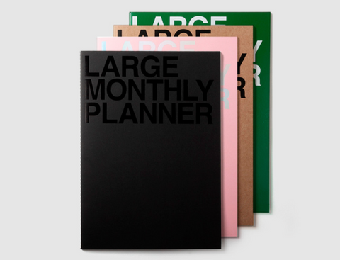 Kraft Monthly Planner [mini, small, medium, large]