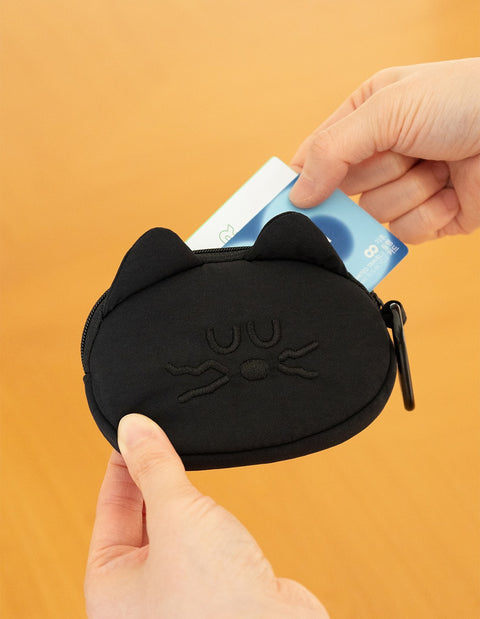 Brunch Brother Black Mogry Card Wallet | Card Case