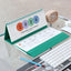 2026 PRISM Horizontal Weekly Desk Scheduler | Desk Calendar