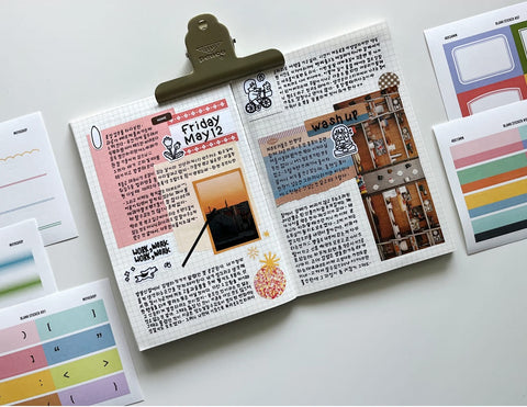 Blank Deco Sticker Pack | 16sheets