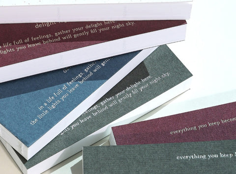 2026 Delight Log Wide Weekly Planner [4types]