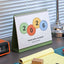 2026 PRISM Desk Calendar (OCT.2025-DEC.2026) | Dated + Undated Planner