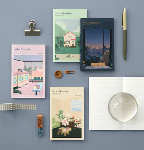 Pocket Notebook v.3 _ Line [4types]