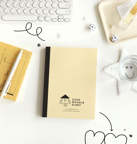 2026 Doodle Weekly Planner [4types]