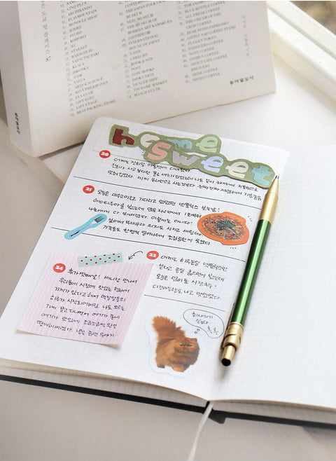 PRISM 220 Grid Band Notebook A5 [6colors]