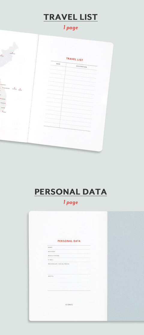2026 Journal J. Weekly Planner B6 [7colors]