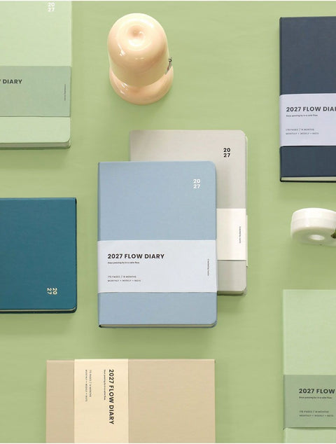 2027 Flow Weekly Diary [6colors] | Weekly Planner
