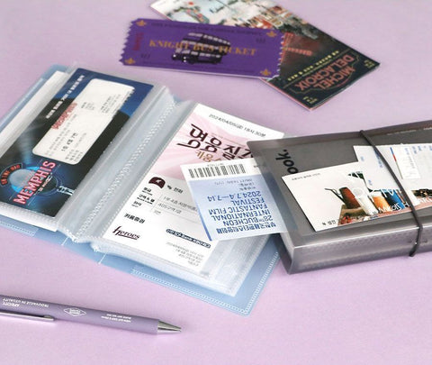 Collect Ticket Book [4colors] | Ticket Scrapbook | Pocket Album