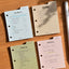 Freestyle Index Pad Mini 3 Holes Inserts [17types] | 3 Ring Diary Inserts