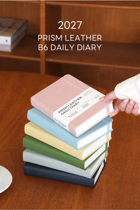2027 PRISM Daily Diary B6 [6colors] | Daily Planner 2027