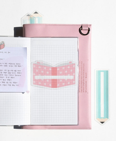 Sentence Collection Transparent Bookmark Set [3types]